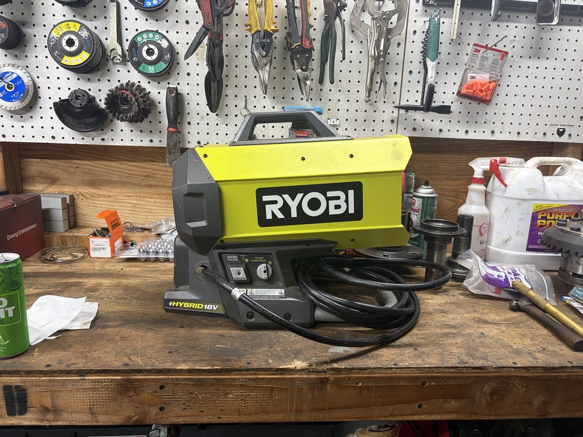 Ryobi PCL801 Hybrid Forced Air Propane Heater